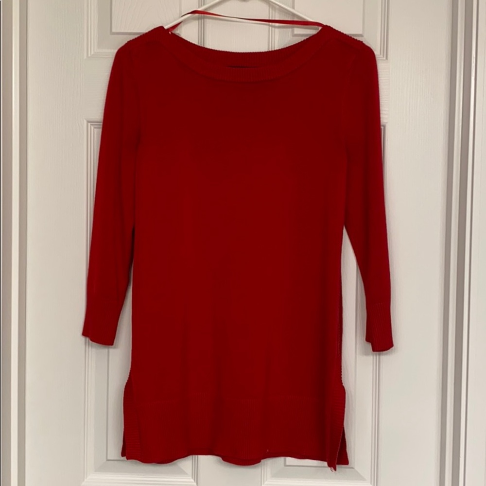Red tunic